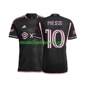 Koszulka Inter Miami Lionel Messi 10 Wyjazdowe Stroje Piłkarskie 2023 Krótki Rękaw